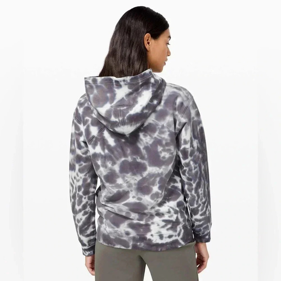 Lululemon Athletica All Yours Pullover Tie Dye Hoodie Long Sleeve Size 2 - Picture 4 of 11